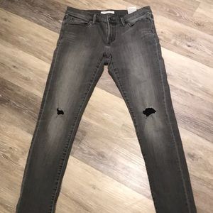 2 for $25 Banana Republic grey skinny jeans